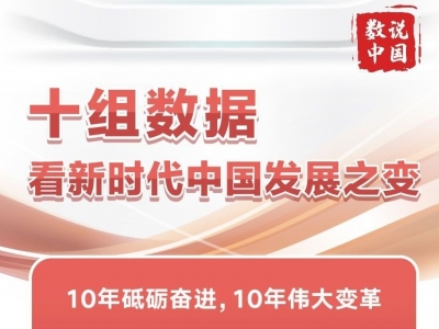 十组数据看新时代中国发展之变