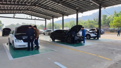 梅县区扶大机动车查验场启用，方便群众“一站式”办理相关业务