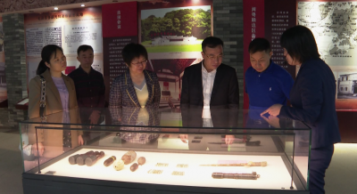 广西武宣县考察组来大埔考察学习长寿事业发展工作