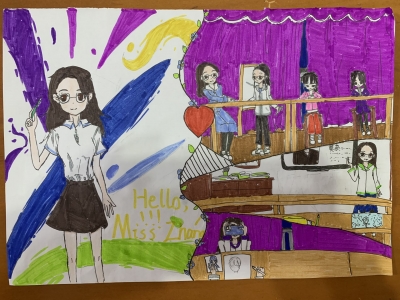 梅县区新民小学李宛融丨绘画