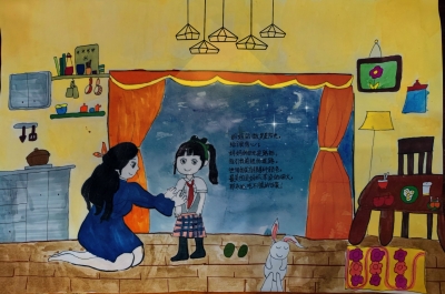 梅州市外语实验学校罗晨宸丨绘画