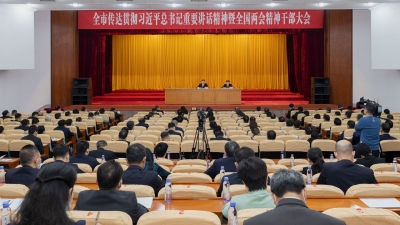 全市传达贯彻习近平总书记重要讲话精神暨全国两会精神干部大会召开：坚定信心奋起直追竞标争先 推动梅州苏区加快振兴共同富裕