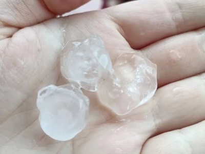梅州这里突降冰雹！注意防御强对流天气
