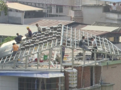 梅县区持续推进三大示范整治，美化城市天际线！