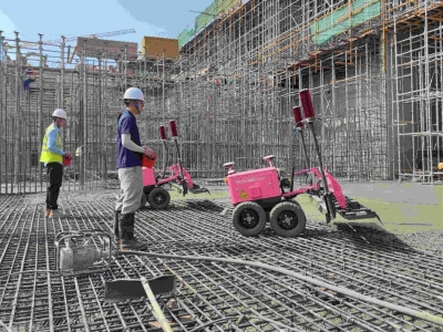 “建筑机器人”首现梅州，就在中建一局梅州市医学科学院大楼建设现场！