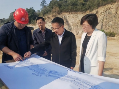 罗达祥督导调研汕梅高速改扩建（丰顺段）项目征地拆迁工作