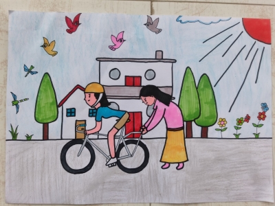 梅县区德兴小学邓桥宇丨绘画