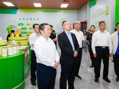 中国食品工业协会海洋食品专业委员会广州办考察团到梅县区考察 