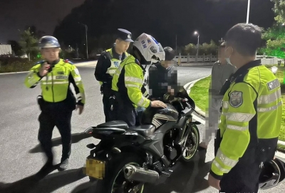 大埔公安开展专项整治行动，从严查处“飙车、炸街”等交通违法行为！