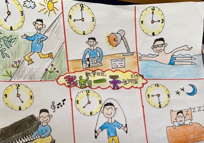 龙坪小学张翊宸 | 数学日记：我的一天