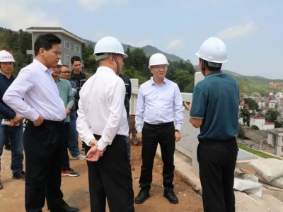 丘炀率队开展五一节前安全生产检查工作