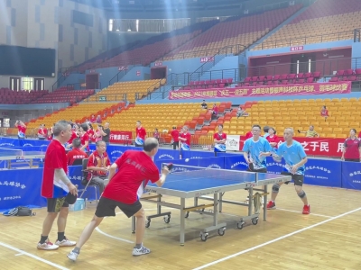 梅县区“庆五一迎五四”主题活动暨“振声科技杯”乒乓球、羽毛球比赛开幕