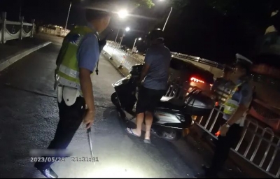 酒后驾车遇上交警 却因阻碍执行职务被拘！