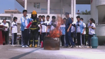 平远开展防灾减灾宣传周进校园应急演练