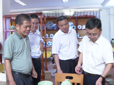 凌晓文到陶瓷企业调研 做强做优做大陶瓷产业 持续提升产业质效