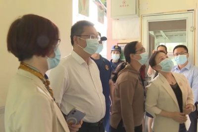 蕉岭县领导开展暖企服务活动