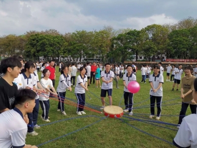 梅县区高级中学举行第二届心理运动会