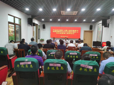 平远县召开非煤矿山重大事故隐患排查整治2023行动暨非煤矿山安全监管部门联席会议