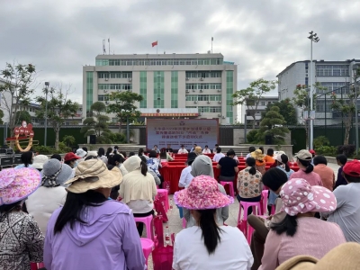 五华县在横陂镇开展适龄妇女“两癌”免费筛查送检下乡活动