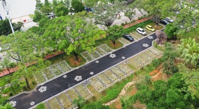 东山公园生态停车场投入使用！免费停车哦