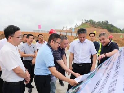 黄增国、凌晓文调研督导重点项目建设工作：全力加快建设进度 确保早见成效