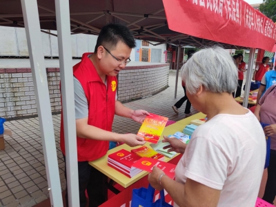 让民法典走到群众身边！大埔县百侯镇开展“美好生活·民法典相伴”主题宣传活动