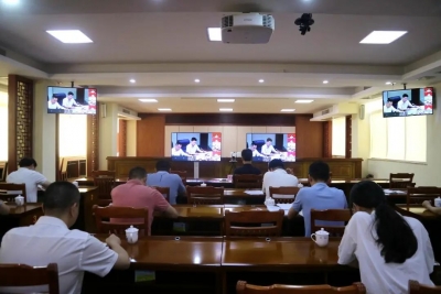 大埔县组织收听收看全市工业经济形势分析、工业重点项目推进暨稳外贸工作研判调度视频会议