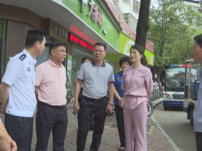 蕉岭县领导率队调研创建全国县级文明城市工作