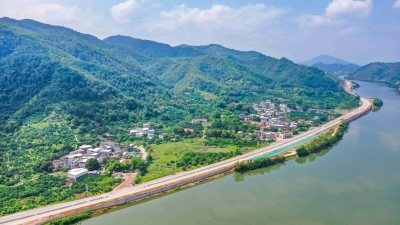 梅县区东部快线建设有进度！第四标段预计7月完成主体工程