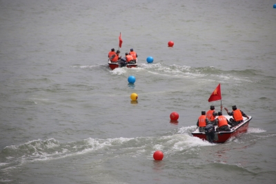 大埔县人武部组织开展防汛抗洪专业训练