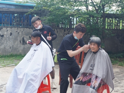 歌舞表演、义剪义诊...今日，梅江区城北镇玉水村好热闹！