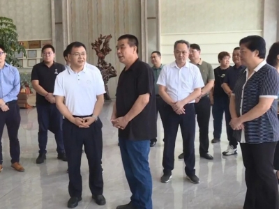 梅江区人大常委会考察组到丰顺县考察交流