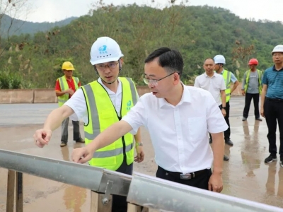 凌晓文调研重点项目建设工作 保安全督质量促进度 有力有序有效推进重点项目加快建设