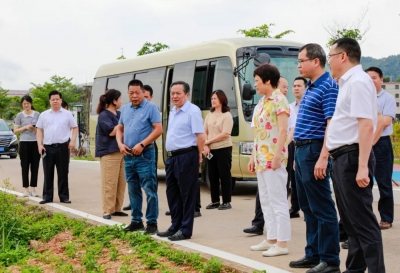 温助民到梅县南口、畲江开展“百县千镇万村高质量发展工程”调研
