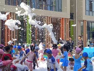 美食集市、故事大赛、水上party…梅江区元城幼儿园的“六一”系列活动好欢乐