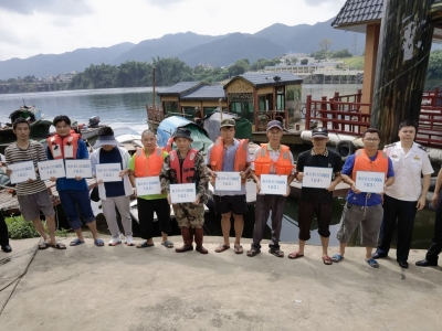 乡镇自用船也需实名制！梅县区25艘自用船获发“身份证”