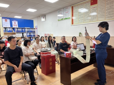 梅江区鸿都社区新时代文明实践站开展减灾、防灾暨应急宣传教育活动主题活动