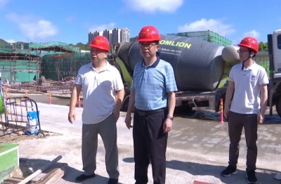 大埔县政协专项督查组督查2023年上半年县重点项目建设情况