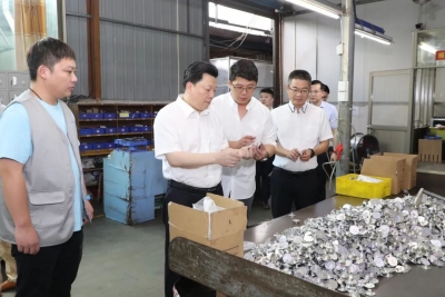 张志锋调研实体经济高质量发展和“四上”企业培育工作