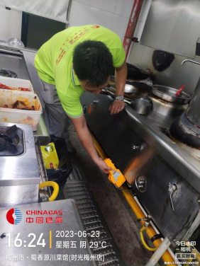 你家煤气软管换了吗？梅州中燃开展燃气安全“雷霆行动”筑牢安全防线