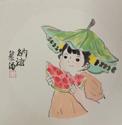 蕉岭县桂岭学校何坤玉丨绘画