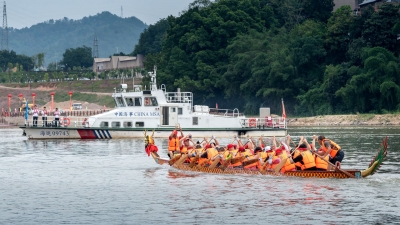 龙舟起，战鼓擂！梅州海事部门全力护航龙舟节备赛集训