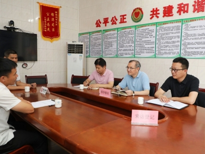 丘炀到五华县棉洋镇开展接访群众工作