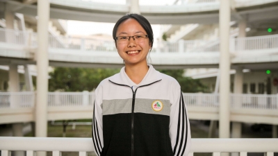 广东梅县东山中学2023届毕业生蒋晨瑜：奋斗的青春最美丽