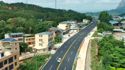 省道225线平远大柘至石正段改建工程完工