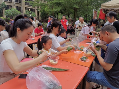 梅县区扶大社区举行“浓情粽飘香·端午享安康”民俗文化活动
