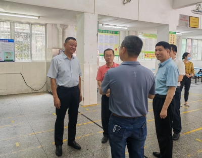 王庆利到梅县区督导调研河长制、校园食品安全工作：扛稳扛牢责任 织密安全防护网