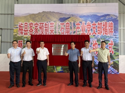 梅州首个预制菜产业党支部在梅县区石扇镇成立