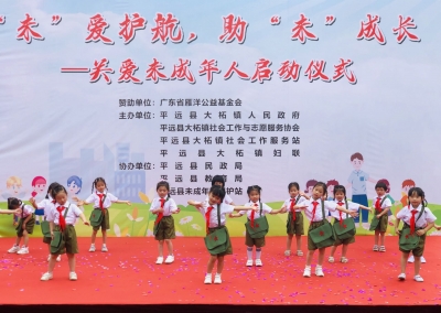 平远县大柘镇启动“保护未成年人宣传月”活动