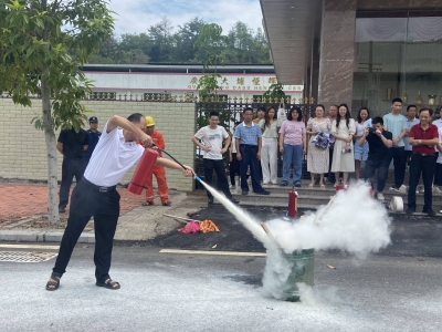 安全生产 消防同行！大埔县开展消防安全“进企业”活动